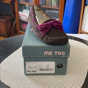 Me Too Brown Suede Eden loafer size 11
